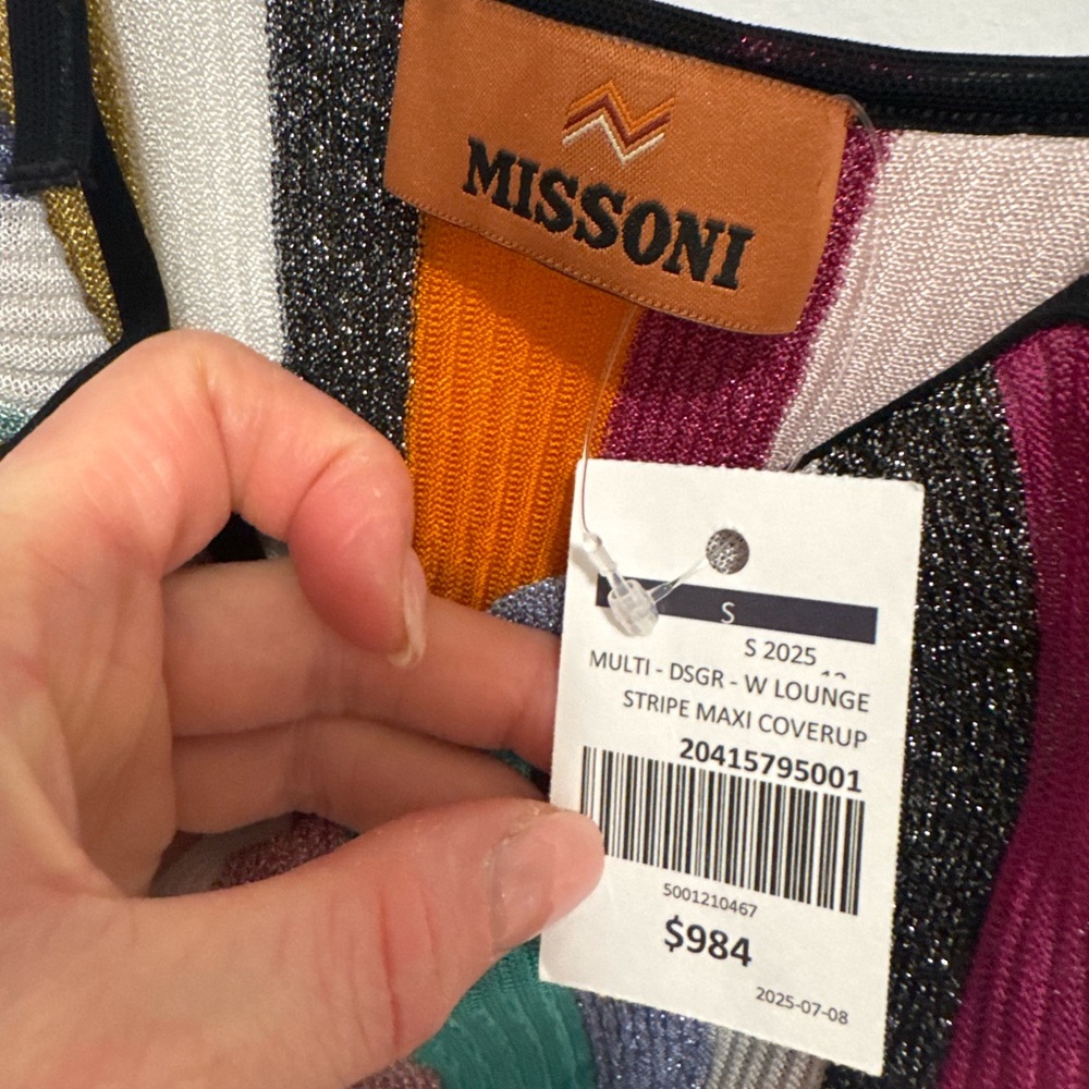 BNWT Missoni  lamé knit dress - Picture 4 of 4